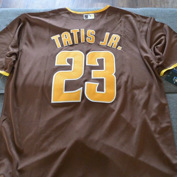 Brand NEW San Diego Padres Fernando Tatis Jr. #23 Men's Nike Jersey XL - Picture 6 of 10